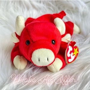 Snort the Bull TY Beanie Baby